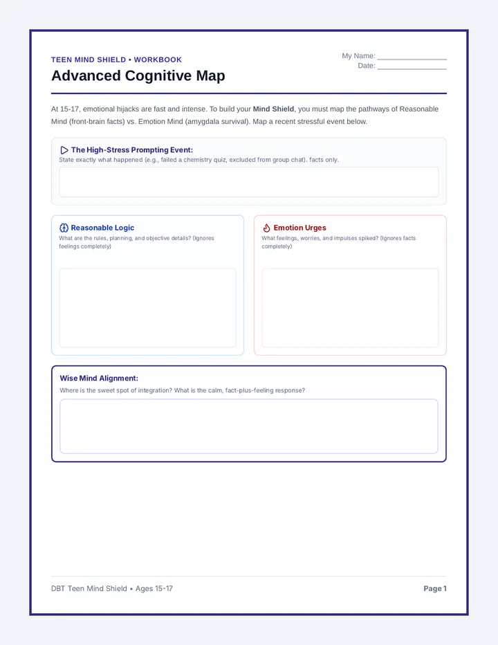 Teen Student Workbook