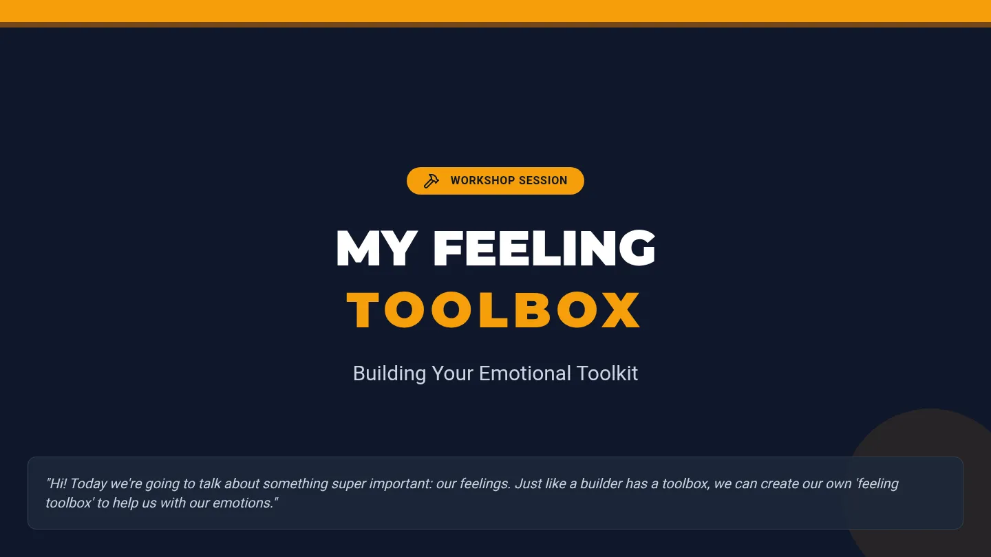 Feeling Toolbox Presentation