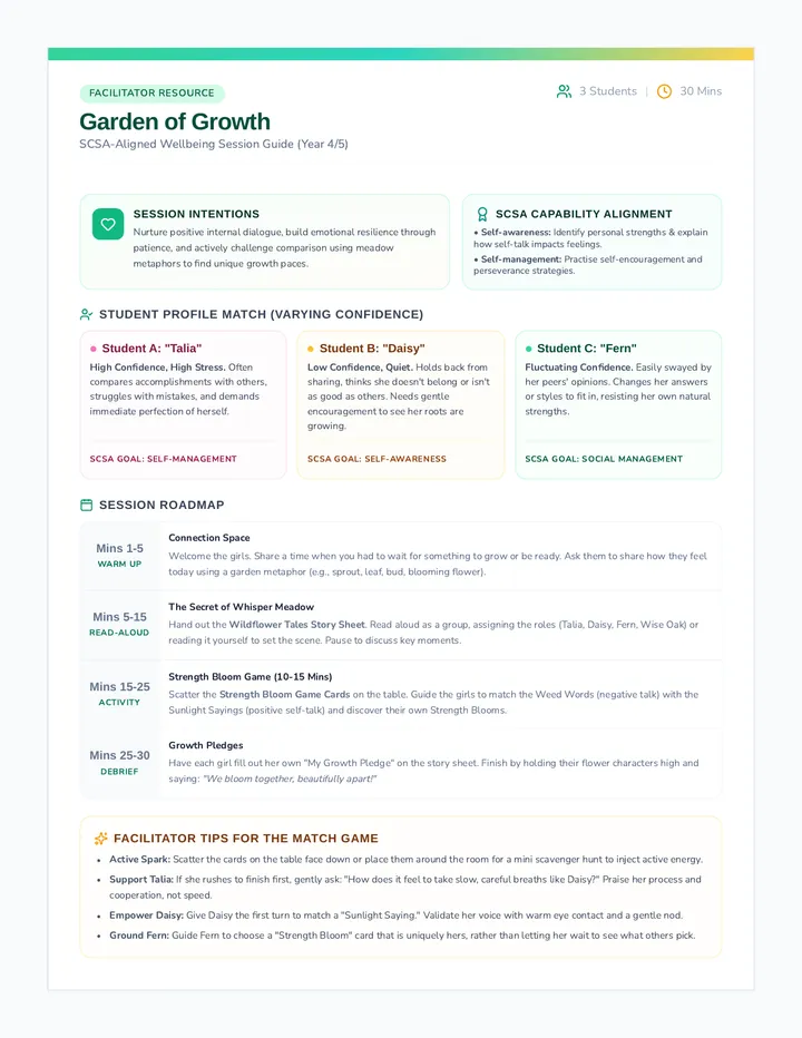 Garden of Growth Facilitator Guide