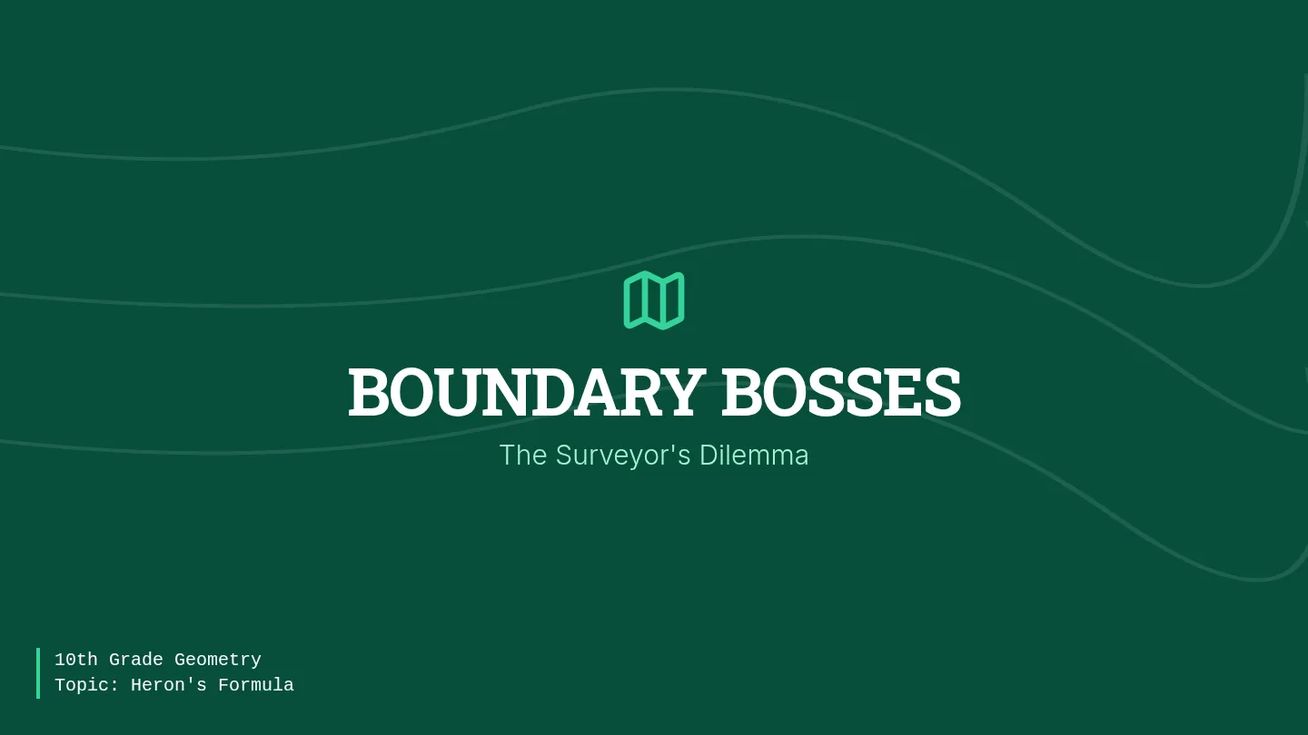 Boundary Bosses Slides