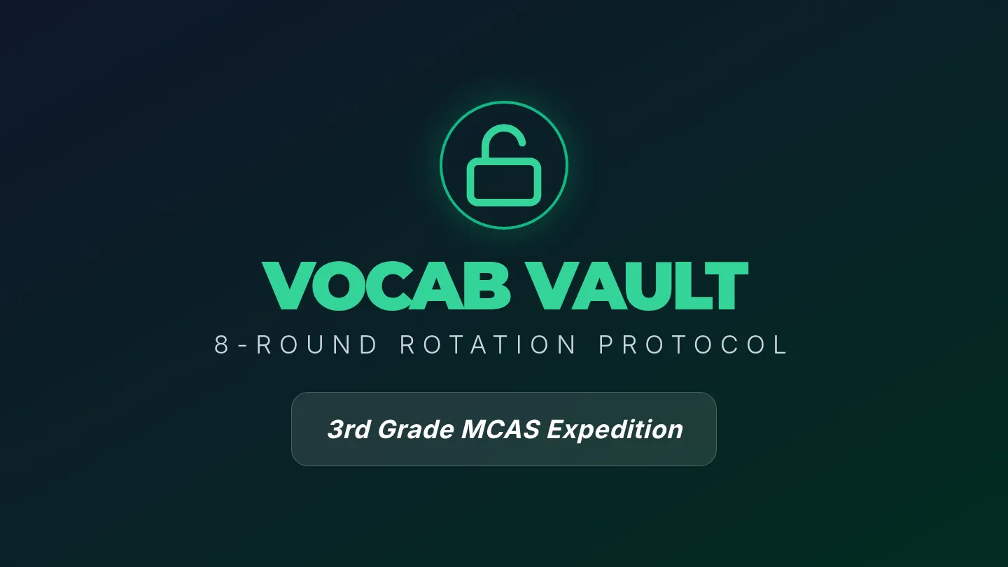 Vocab Vault Slides