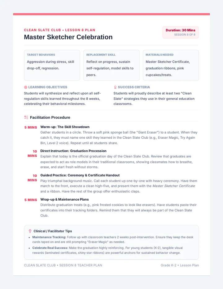 Master Sketcher Lesson Plan