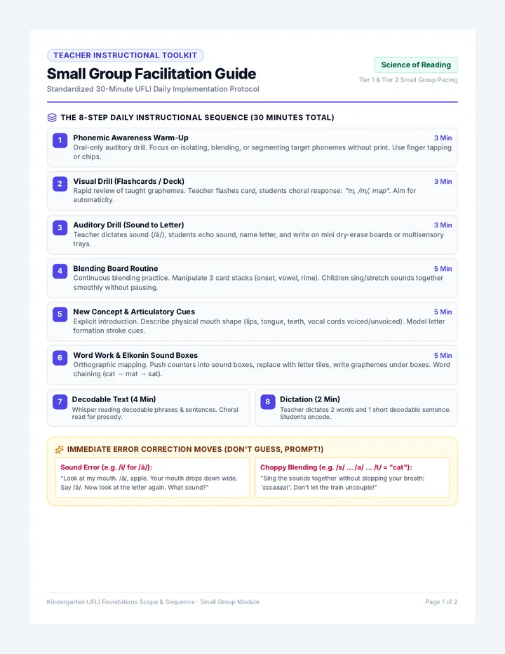 Small Group Facilitation Guide