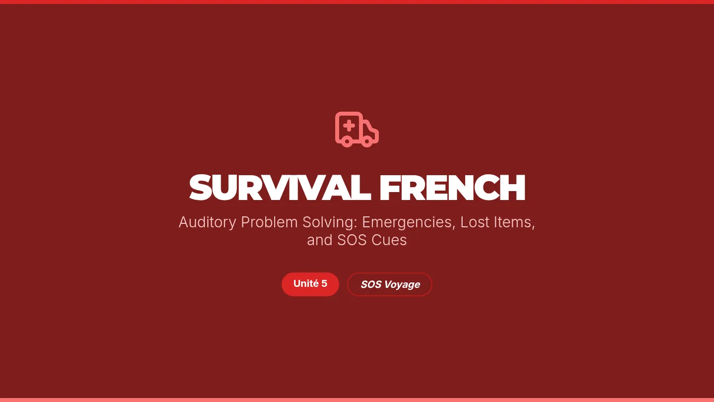 Survival French Slides