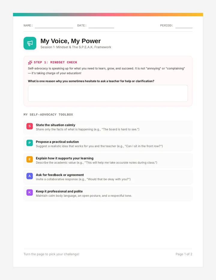 Voice Power Workbook