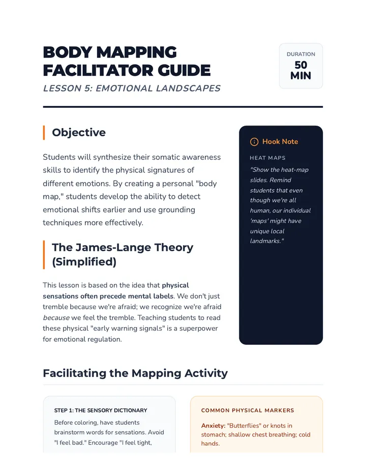 Emotional Landscapes Teacher Guide