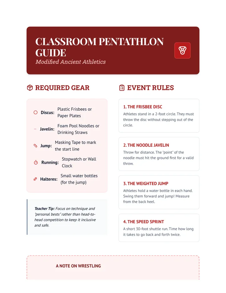 Classroom Pentathlon Field Guide