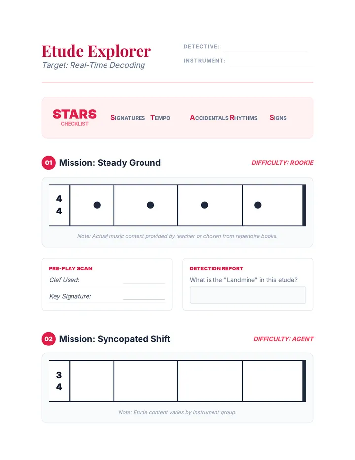 Etude Explorer Handout