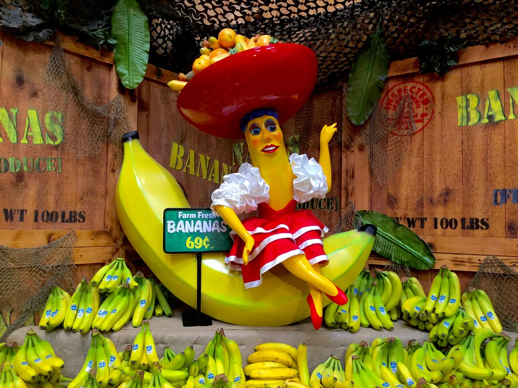 Banana marketing caricature