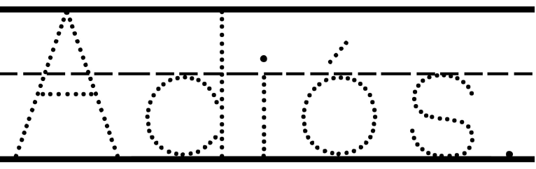 Trace Adiós.